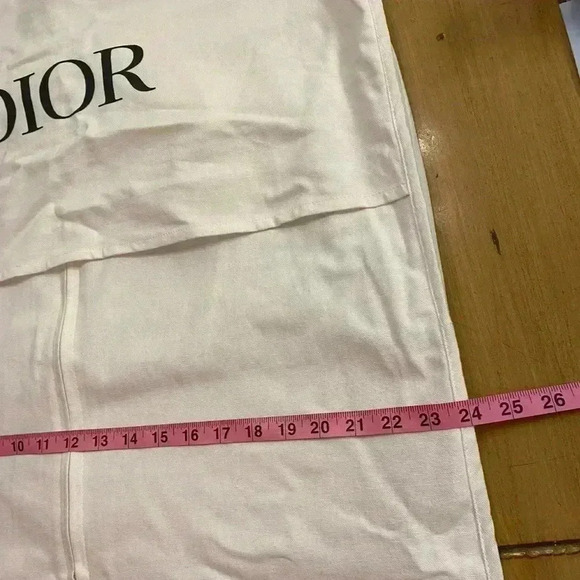 DIOR Garment Bag White 50” 24” 3” - Picture 7 of 10